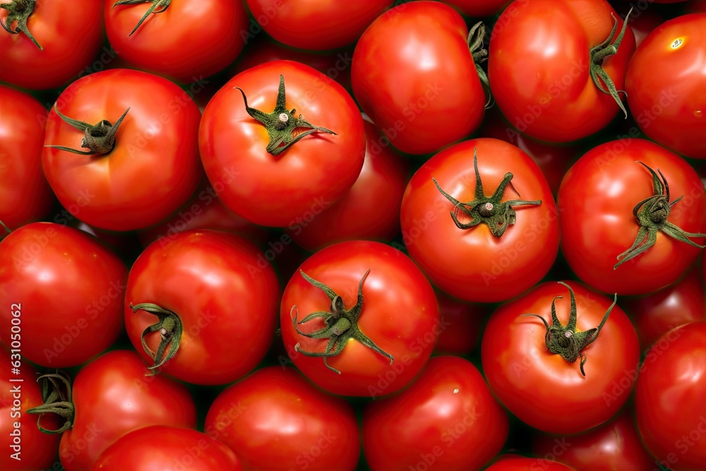Fresh Tomato Pile. Many Healthy Organic Red Tomatoes on White Background Fresh Tomato Pile. Many Healthy Organic Red Tomatoes on White Background