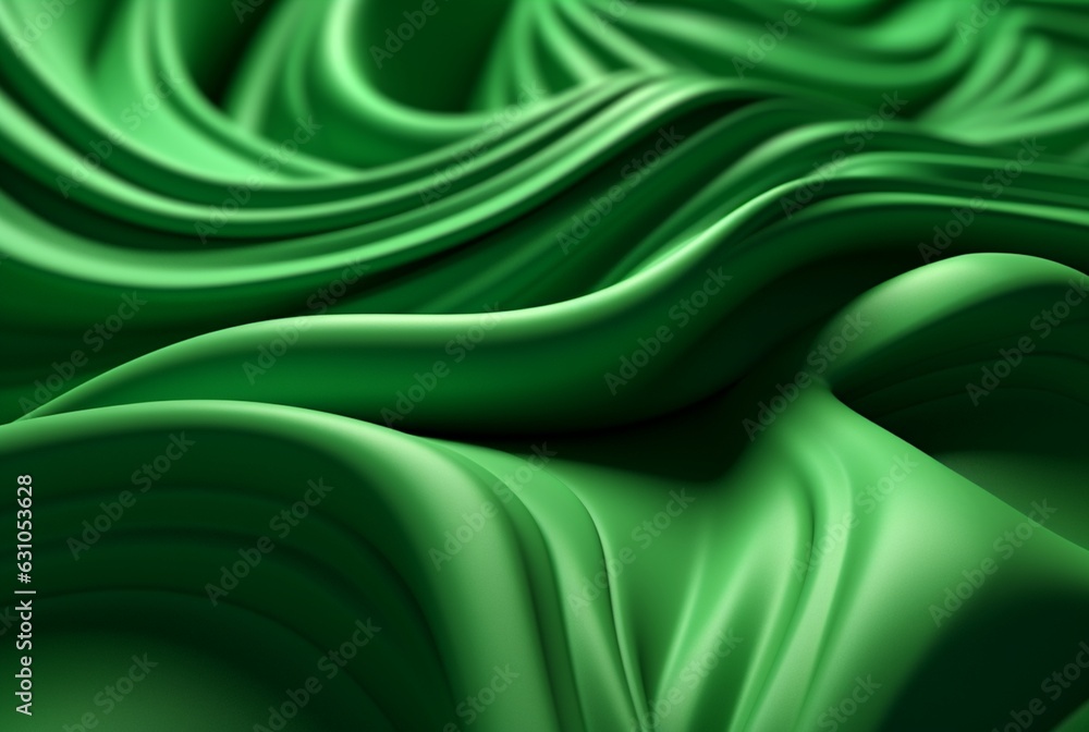Obraz premium green abstract background. generative ai