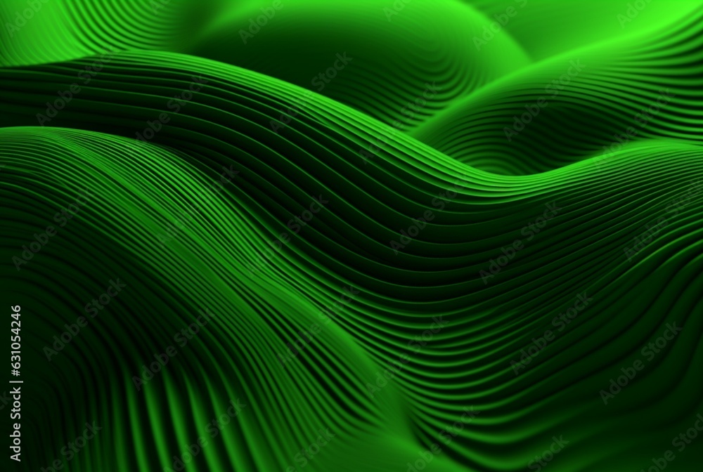green abstract background. generative ai green abstract background. generative ai