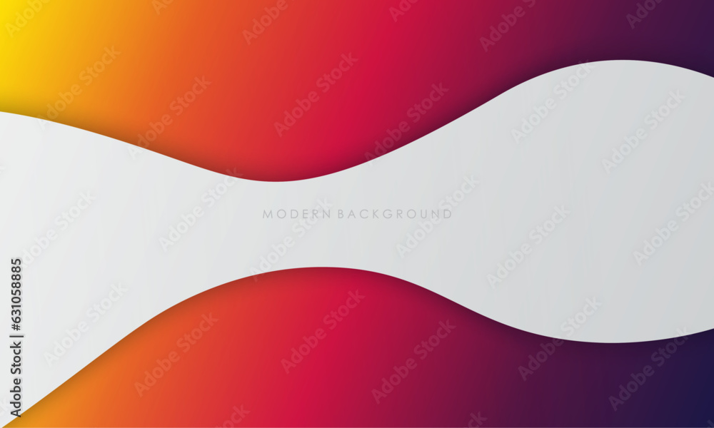 Modern abstract white background with gradients pink and orange colorful Modern abstract white background with gradients pink and orange colorful