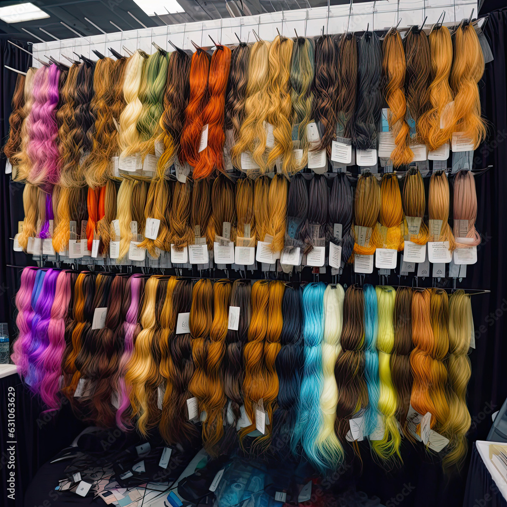 Colorful Hair Weaves and Extensions