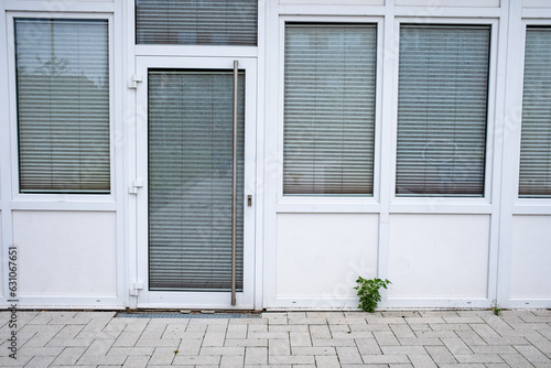 first floor and entrance of an old office building