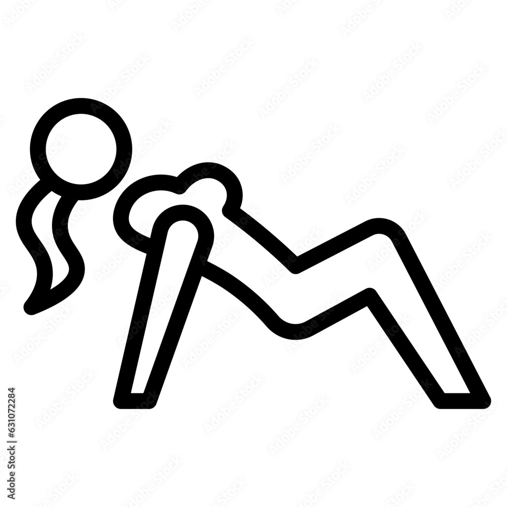 stick woman sports line 