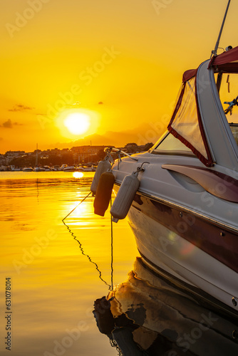 Marina Dinevi in Sveti Vlas at sunset