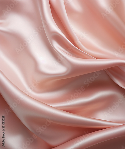 A picture of white pink silk with very cute pearls, in the style of smooth curves