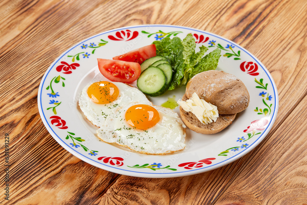 tasty breakfast on teh wooden background tasty breakfast on teh wooden background