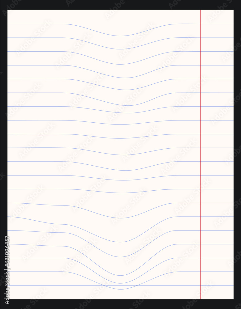 lined notebook sheet, curved ruler. school notebook, student, back to school. lined notebook background lined notebook sheet, curved ruler. school notebook, student, back to school. lined notebook background