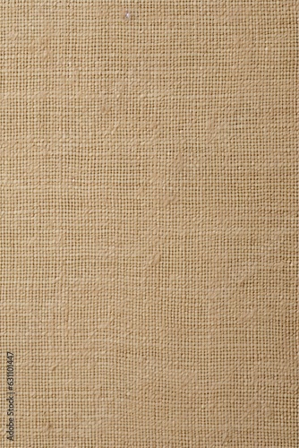 Light creme beige texture of burlap Jute sackcloth woven canvas background. Ai generative.