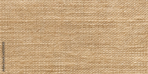 Light creme beige texture of burlap Jute sackcloth woven canvas background. Ai generative.