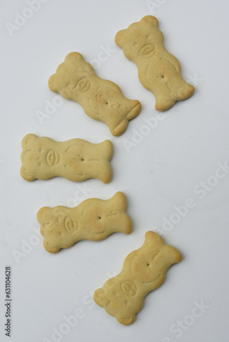 baby bear shaped biscuits