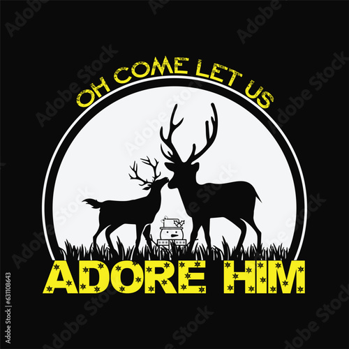 Oh come let us adore him photo