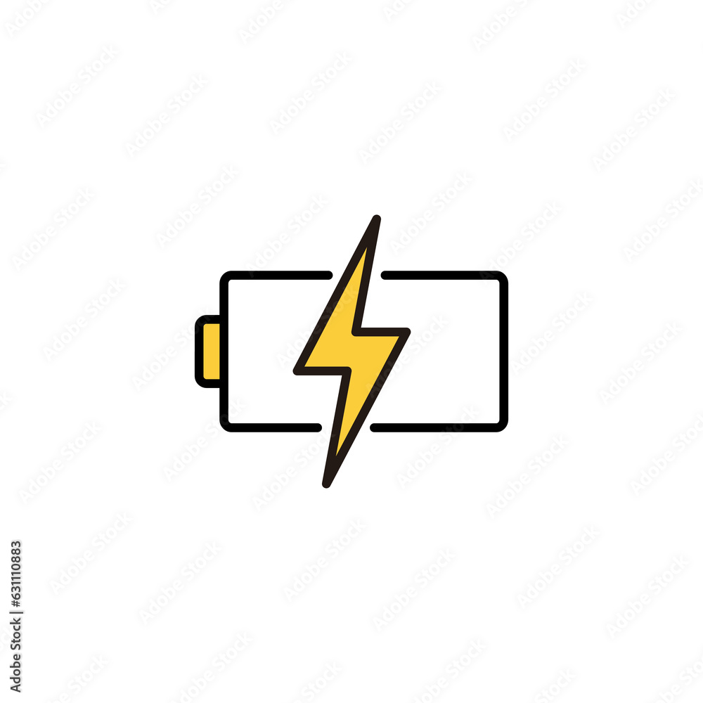 Battery icon vector for web and mobile app. battery charging sign and symbol. battery charge level Battery icon vector for web and mobile app. battery charging sign and symbol. battery charge level