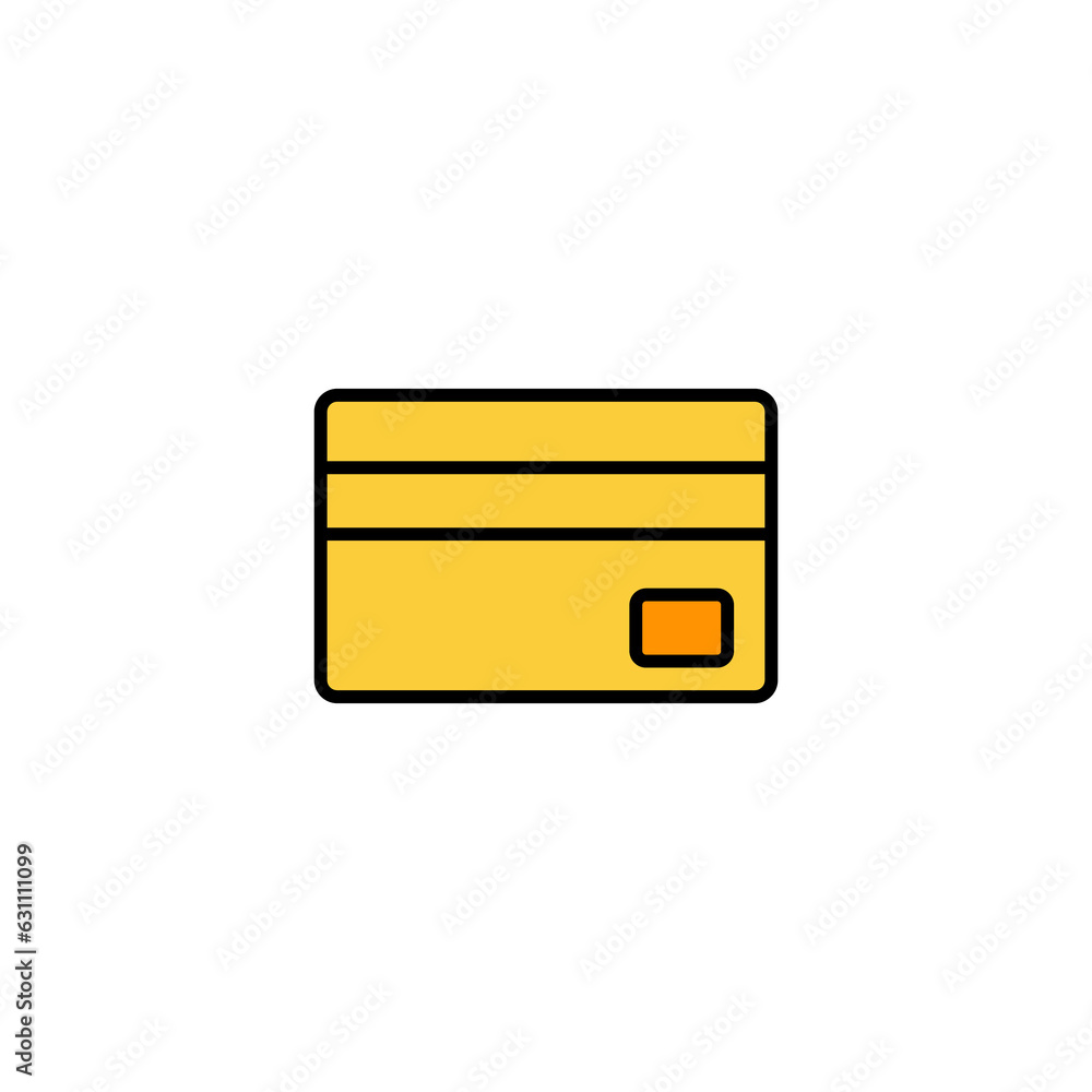 Credit card icon vector for web and mobile app. Credit card payment sign and symbol Credit card icon vector for web and mobile app. Credit card payment sign and symbol