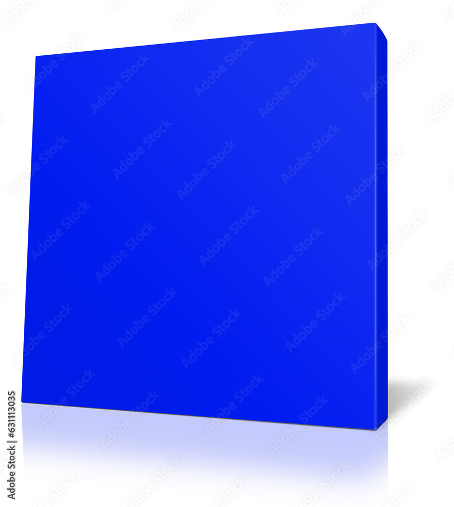 Blue Canvas Wraps template for presentation layouts and design. 3D rendering. Blue Canvas Wraps template for presentation layouts and design. 3D rendering.