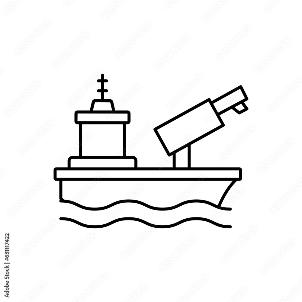 Army ship Vector Icon
Army ship Vector Icon
