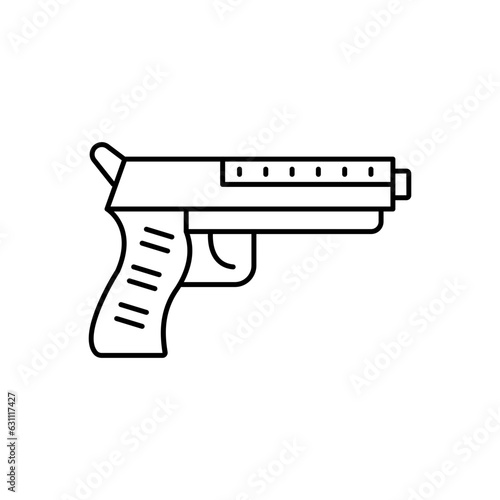 Gun Vector Icon

