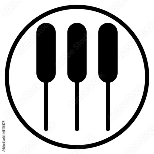 acupuncture glyph icon