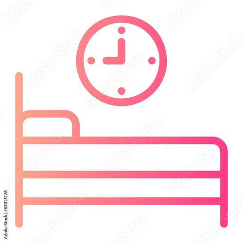 bedtime gradient icon