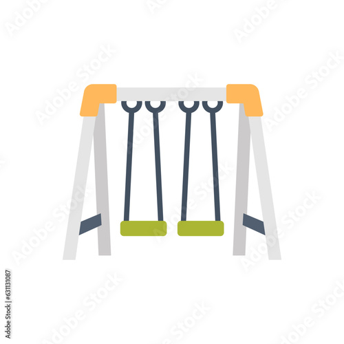 Swing icon in vector. Illustration