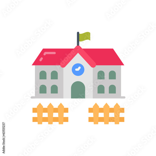 Kindergarten icon in vector. Illustration