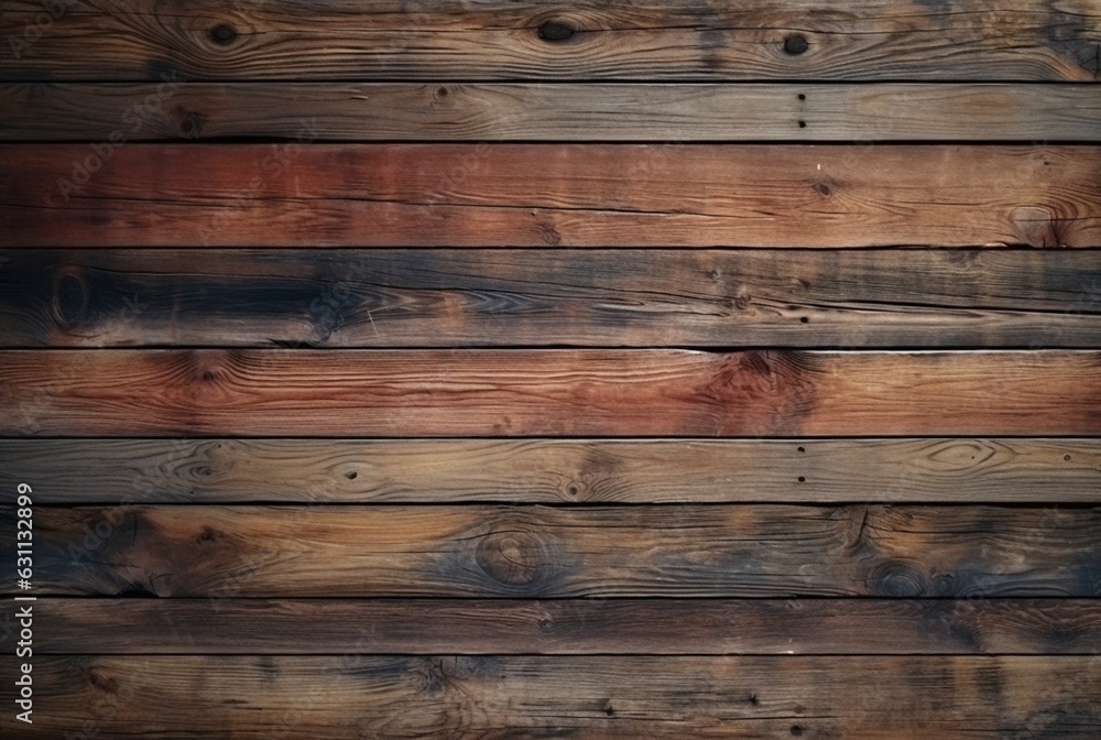 Naklejka premium wood texture vintage background. generative ai
