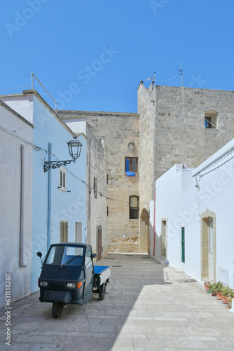 Wallpaper Mural A characteristic alley of  Castro, an old village in the province in Puglia, Italy. Torontodigital.ca