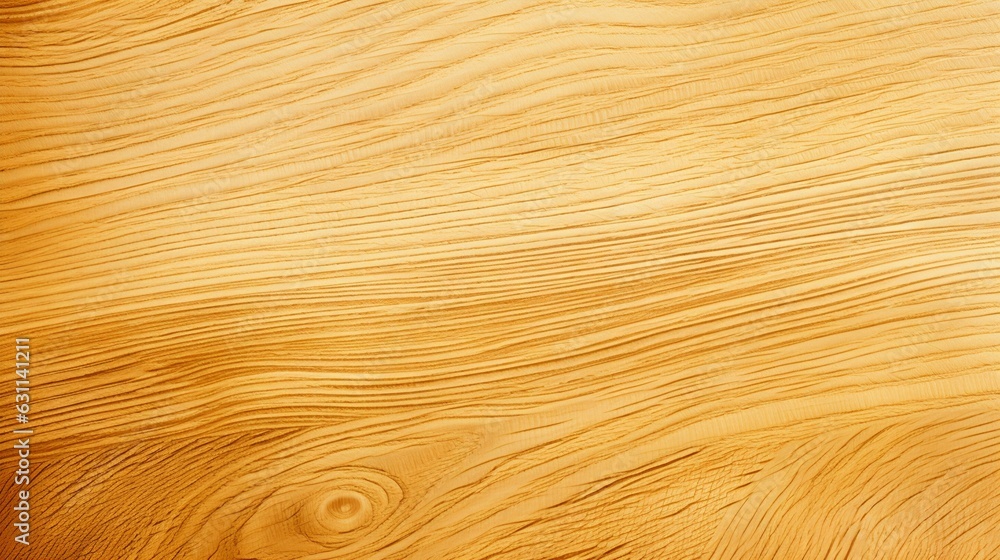 Golden Grain Textured Wood Under Soft Light. Generative ai Golden Grain Textured Wood Under Soft Light. Generative ai