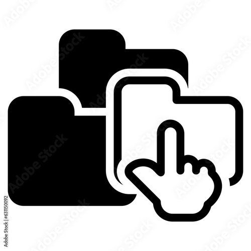  Self services glyph icon