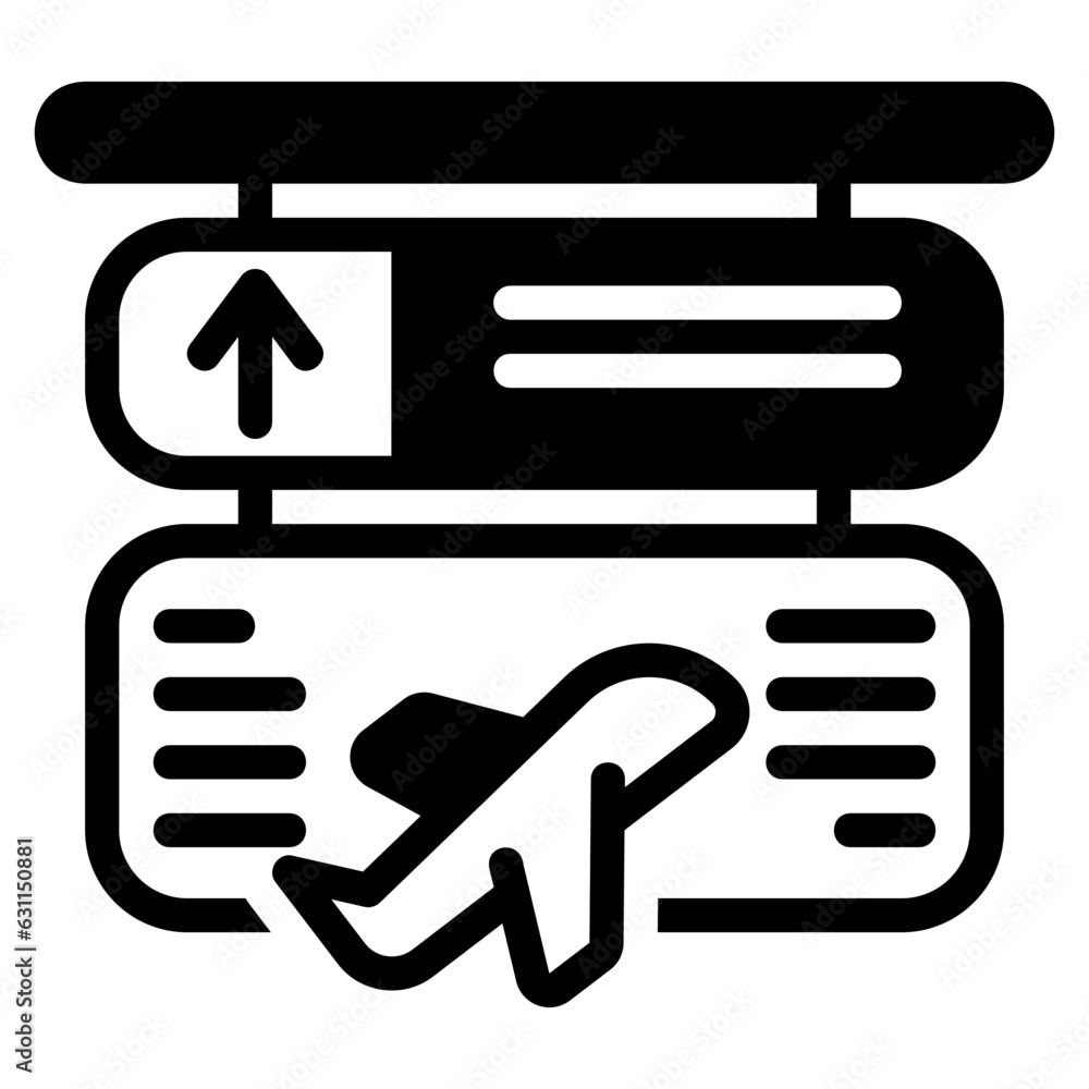 Airport glyph icon Airport glyph icon