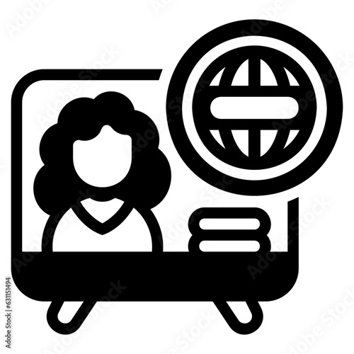  News glyph icon