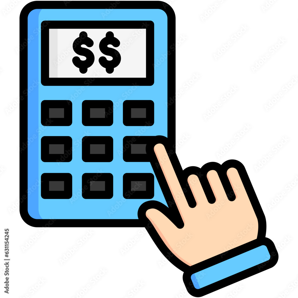 calculator icon often used in design, websites, or applications, banner, flyer to convey specific concepts related to project management. calculator icon often used in design, websites, or applications, banner, flyer to convey specific concepts related to project management.