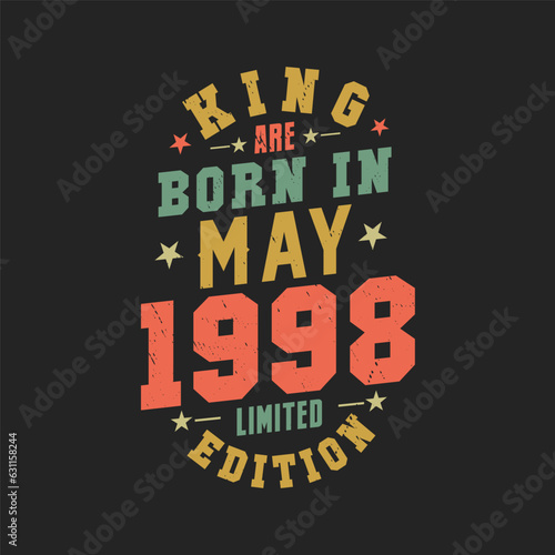 Wallpaper Mural King are born in May 1998. King are born in May 1998 Retro Vintage Birthday Torontodigital.ca
