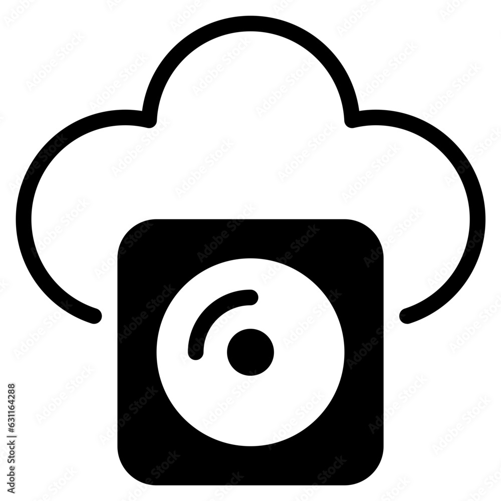 SaaS Software-as-a-Service Icon SaaS Software-as-a-Service Icon