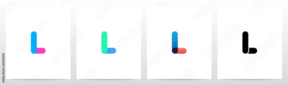 Stripes Lines Overlay Transparent Drop Shadow Letter Logo Design L Stripes Lines Overlay Transparent Drop Shadow Letter Logo Design L