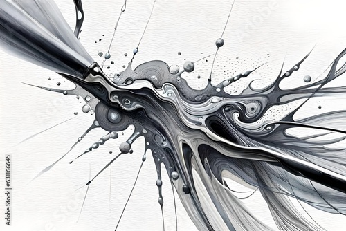 Wallpaper Mural splashes on white Torontodigital.ca