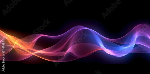 Abstract neon lights into digital technology tunnel. Futuristic technology abstract background with lines for network, big data, data center, server, internet, speed