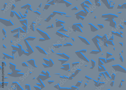 Abstract background with seamless broken path pattern