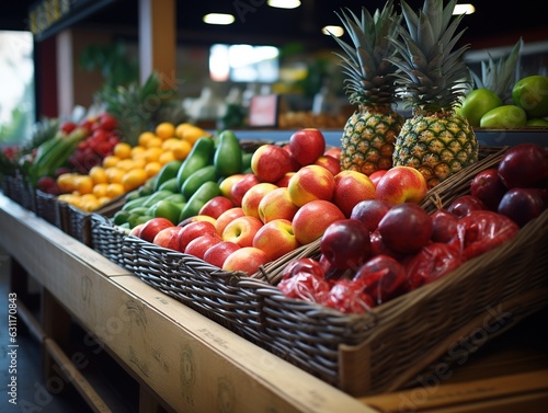 fruit and market. Generative AI