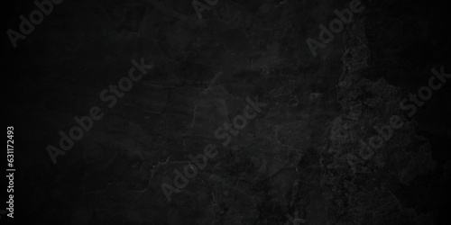 Distressed Rough Black cracked wall slate texture wall grunge backdrop rough background, dark concrete floor or old grunge background. black concrete wall , grunge stone texture bakground.