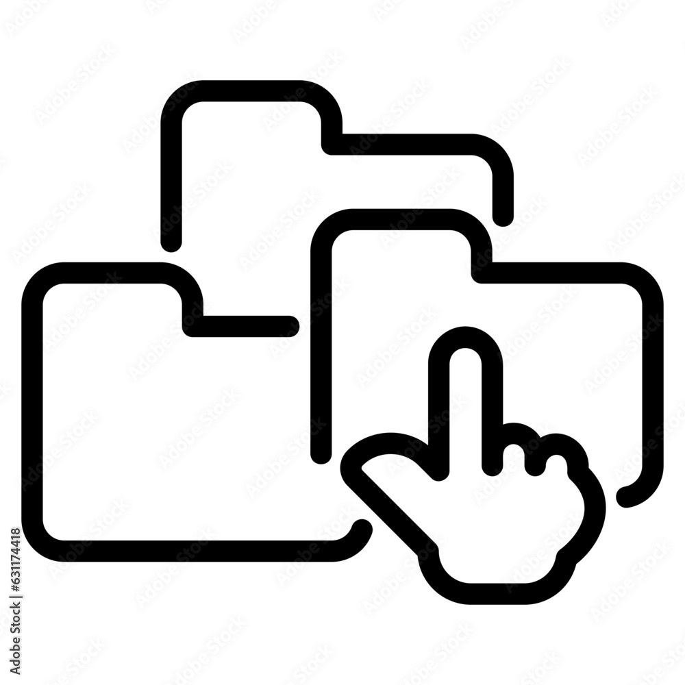 Self services outline icon Self services outline icon