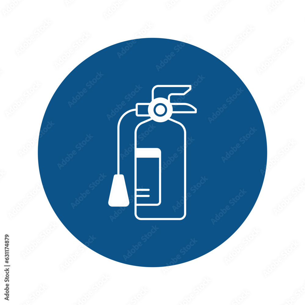 Fire extinguisher Vector Icon
Fire extinguisher Vector Icon