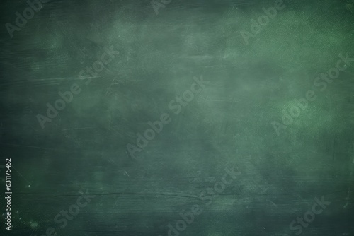 Green chalkboard background, school board with copyspace