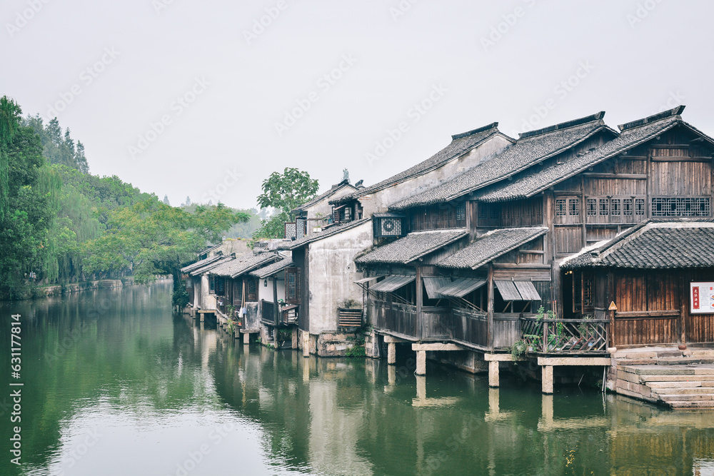 Wuzhen water town,located in Tongxiang town,Zhejiang,China