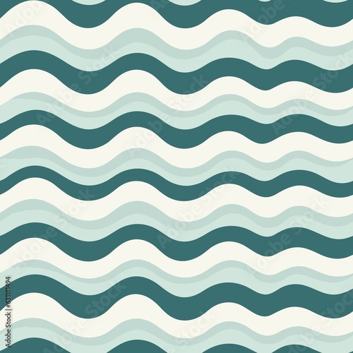 Wave Pattern vector illustration, Background