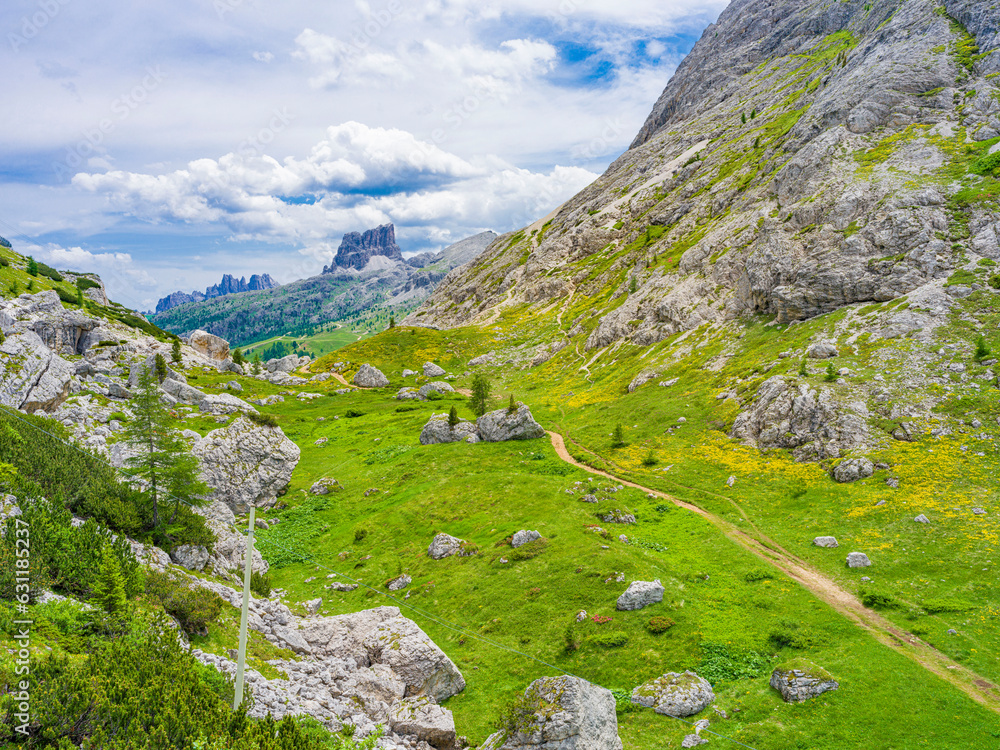 Passo Valparola - Col di Lana - Berg des Blutes - Nationalpark Dolomiten