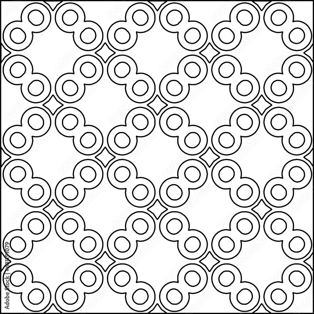 Abstract background with figures from lines. black and white pattern for web page, textures, card, poster, fabric, textile. Monochrome graphic repeating design. Abstract background with figures from lines. black and white pattern for web page, textures, card, poster, fabric, textile. Monochrome graphic repeating design.