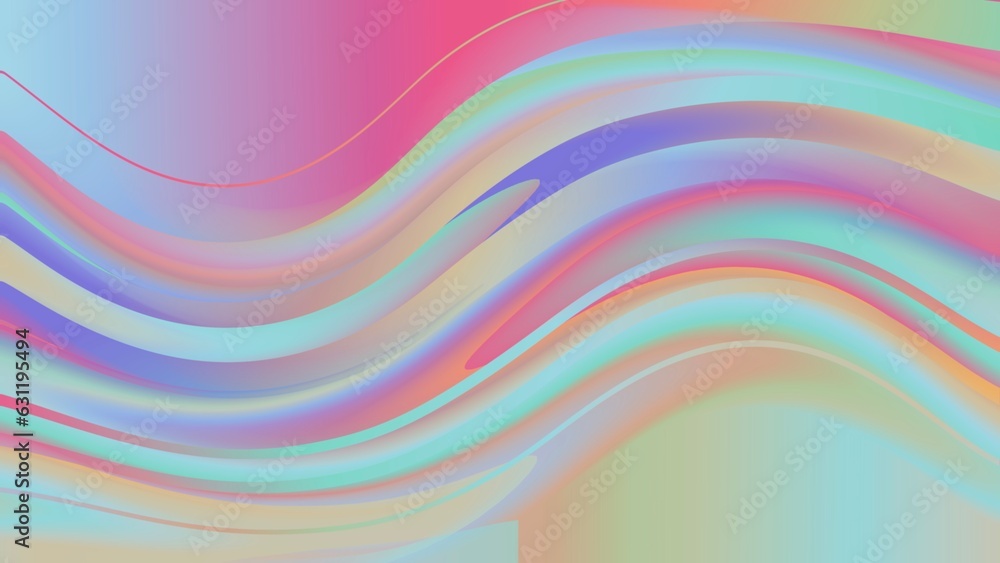 Multicolor Neon Abstract Liquid Wave Background, Hot Pink and Blue Color Wave Multicolor Neon Abstract Liquid Wave Background, Hot Pink and Blue Color Wave