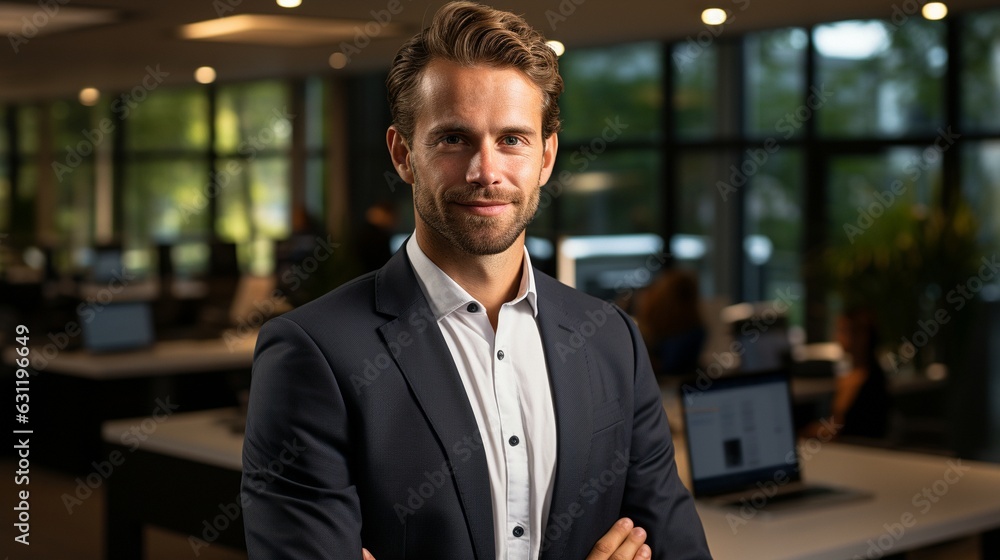 Fototapeta premium a productive IT developer.