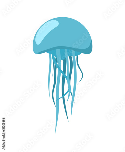 Billede på lærred jelly fish