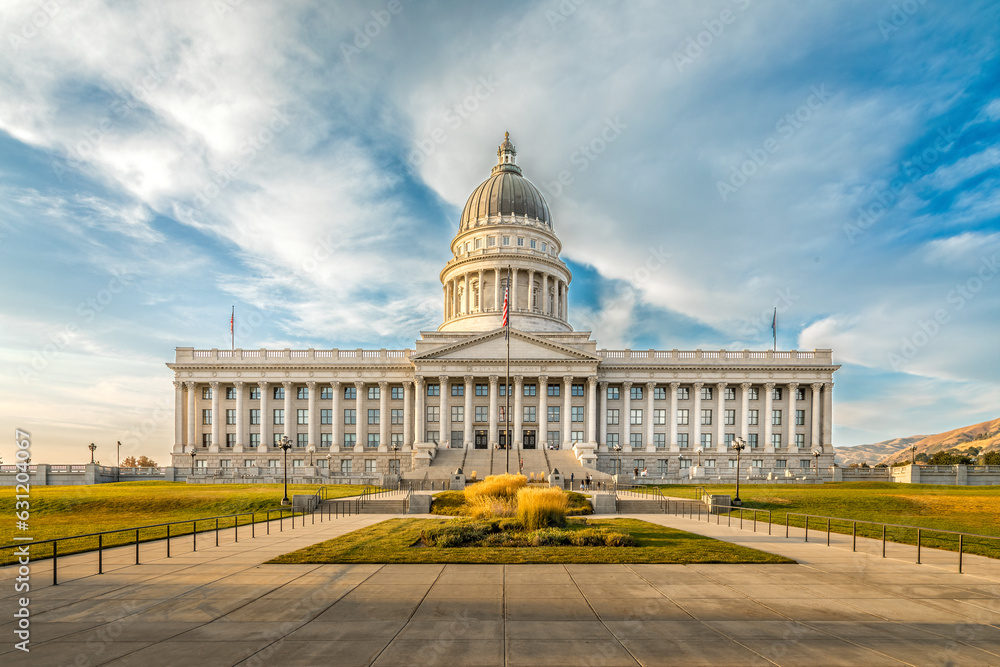 Utah state capitol in Salt Lake City